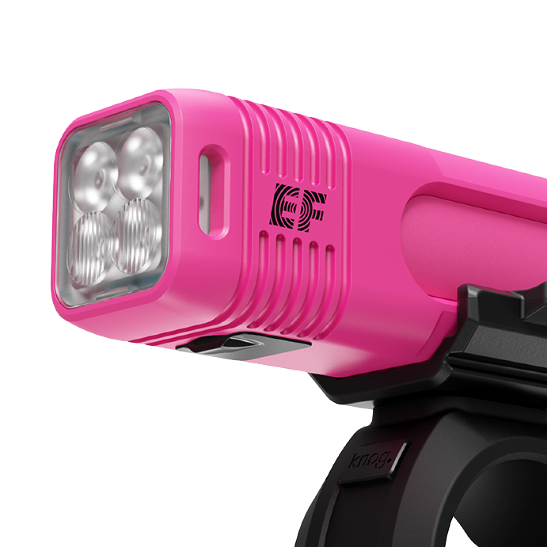 KNOG BLINDER PRO 900 Pink Front Light - E.F. Pro Cycling Limited Edition