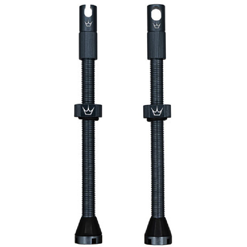 PEATY'S x Chris King MK2 Presta 80 mm slanglösa ventiler (x2) Skiffer
