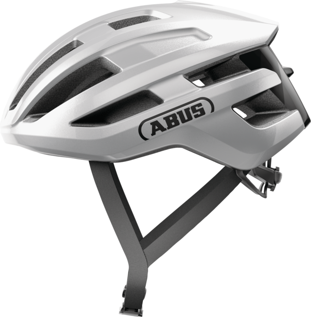 ABUS POWERDOME Road Helmet Silver
