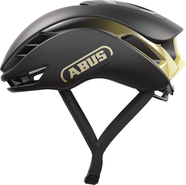 ABUS GAMECHANGER 2.0 Road Hjälm Svart/Guld