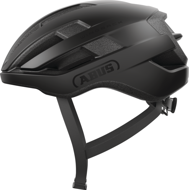 ABUS WINGBACK Road Helmet Black Matt