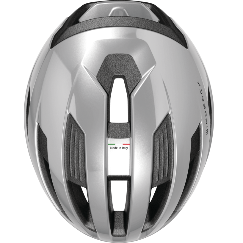 ABUS WINGBACK Road Hjälm Silver