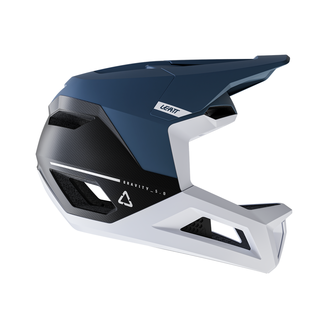 LEATT MTB GRAVITY 5.0 Hjälm Blå/Vit
