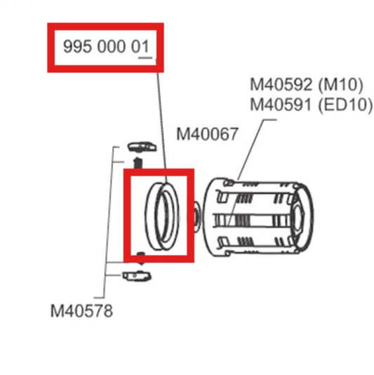 FRI NAVKROPPSPACKNING MAVIC FTSL/FTSX