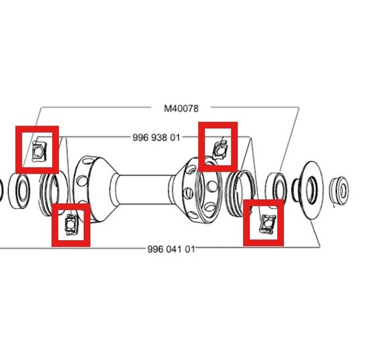 2 SILVER MAVIC TRACOMP RINGS + CLIPS