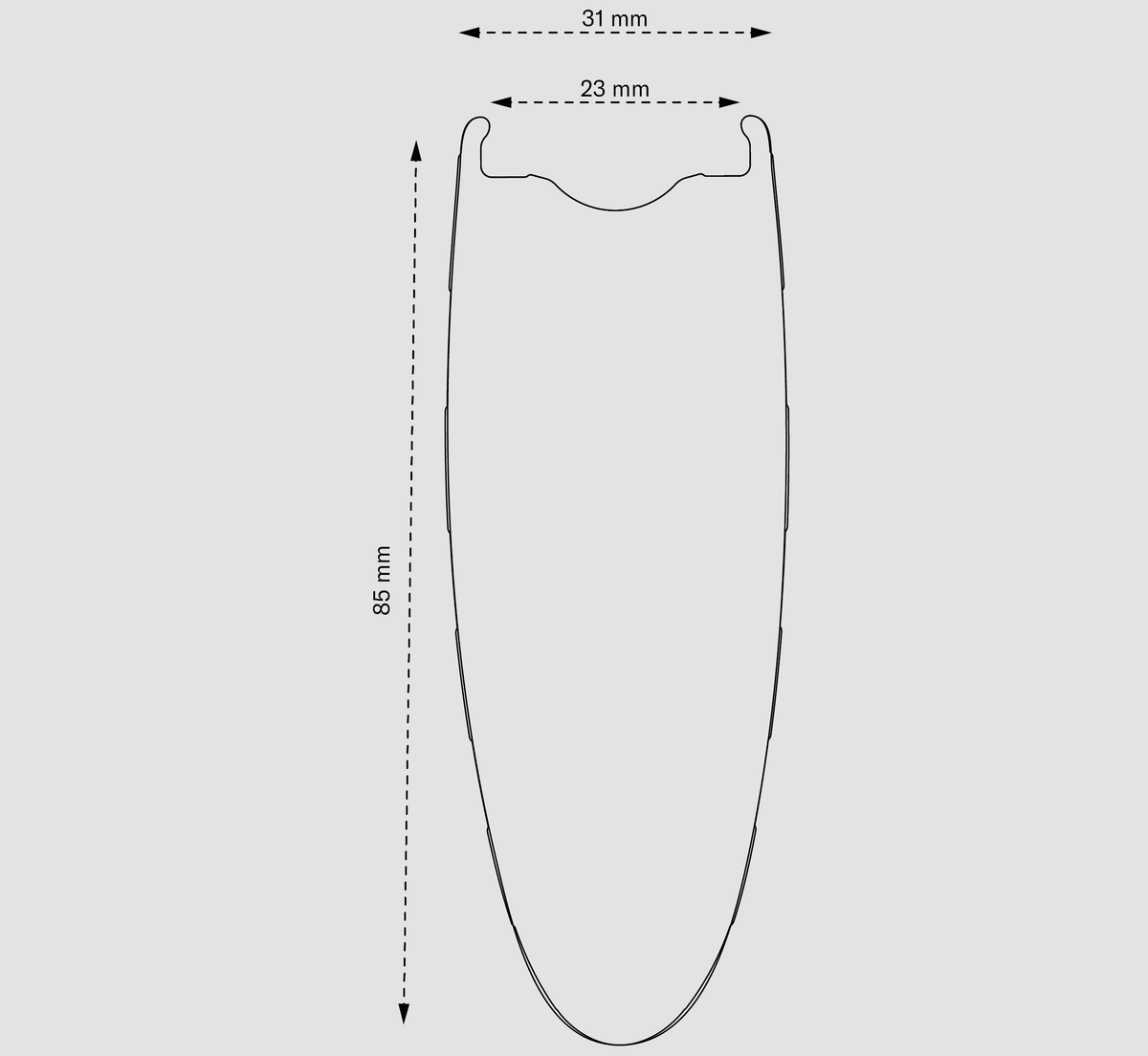 Paire de Roues SCOPE Artech 8.T Tubeless Ready (Centerlock) Blanc