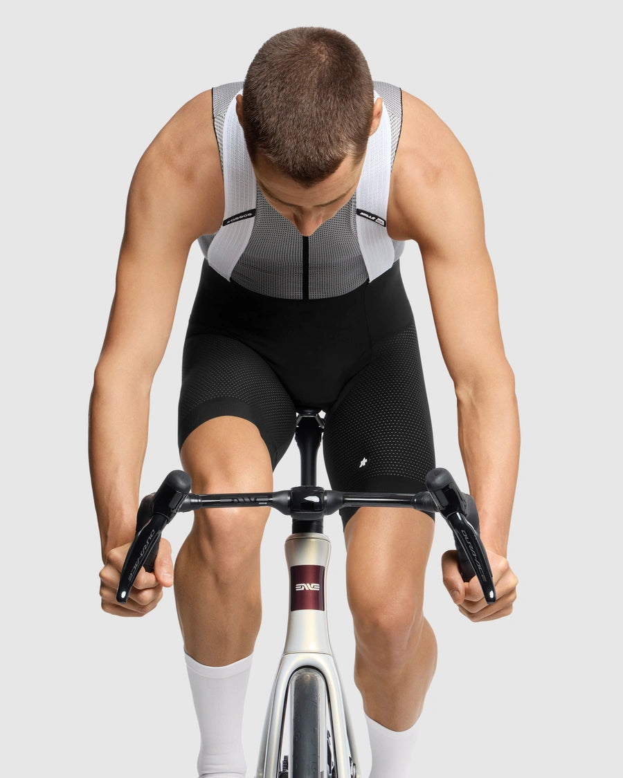 Kort Bib-shorts ASSOS MILLE GT INDOOR S11 Svart