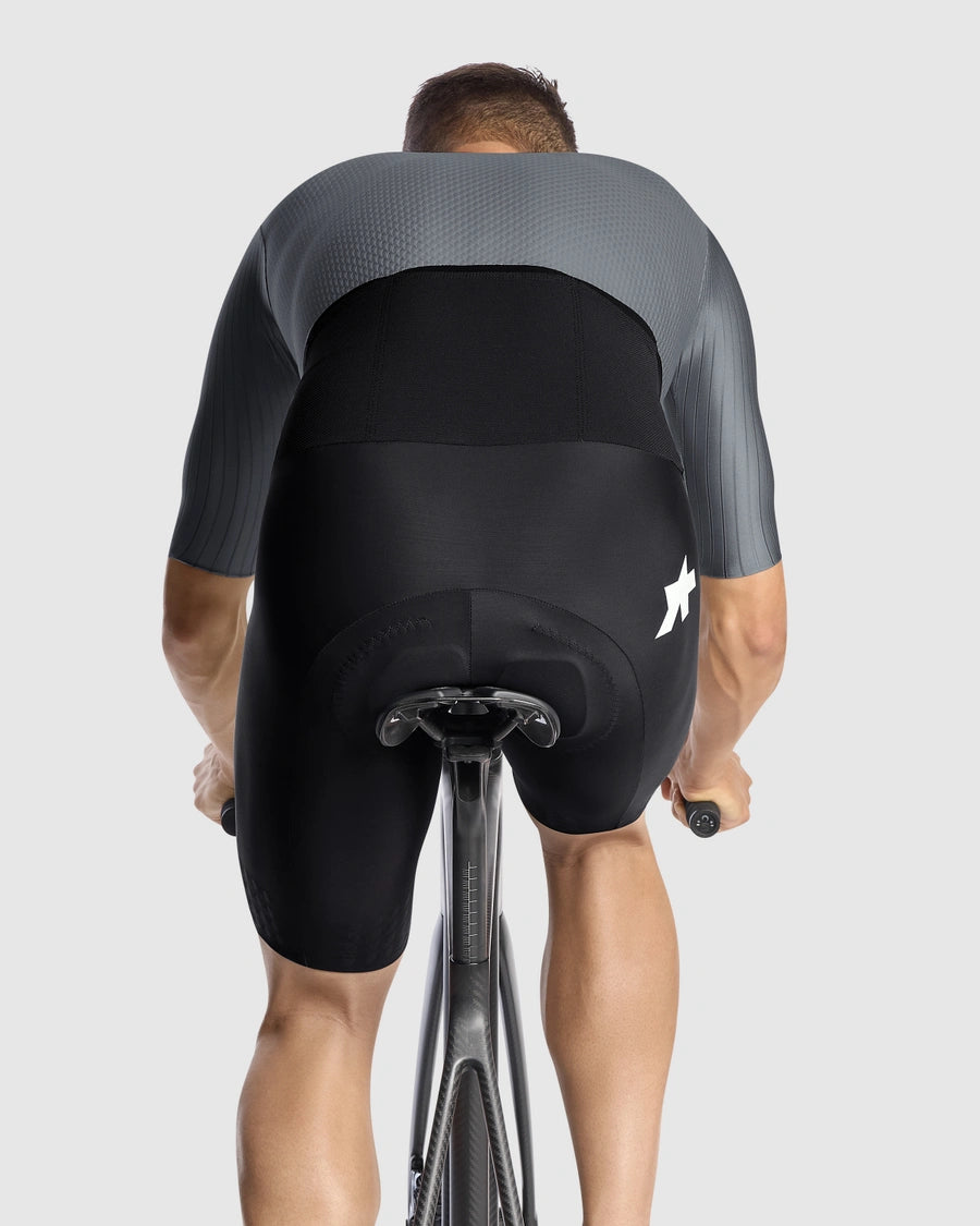 ASSOS EQUIPE RS LE HOUDINI S11 Våtdräkt Grå/Svart