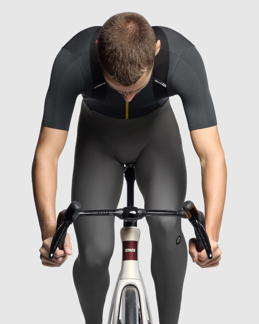 Långa Hängselsshorts ASSOS MILLE GT SPRING FALL S11 Grå