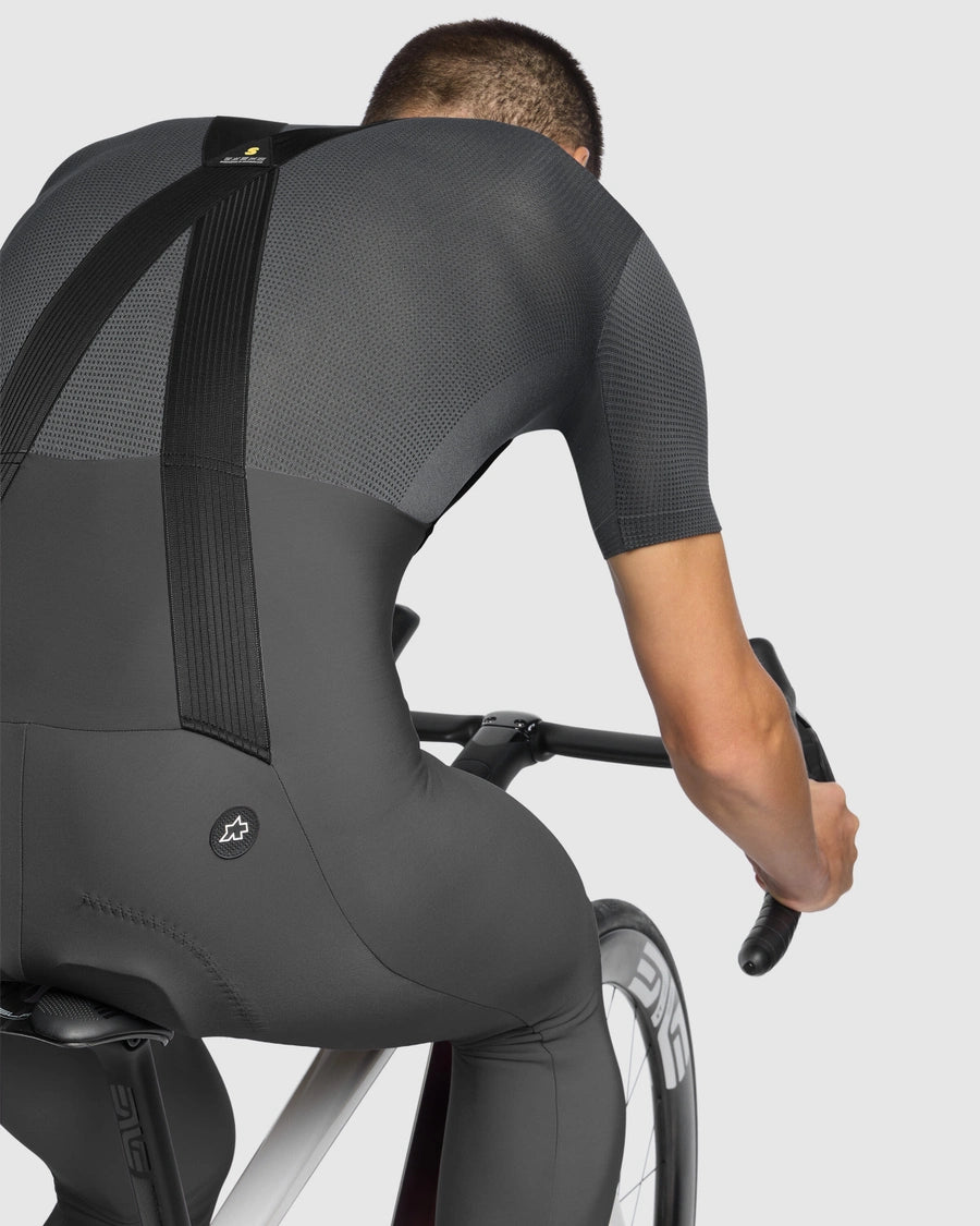 Långa Hängselsshorts ASSOS MILLE GT SPRING FALL S11 Grå