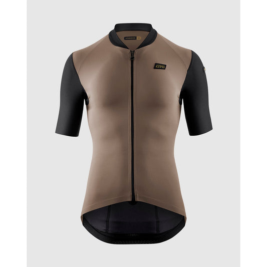 ASSOS EQUIPE RS S11 Kortärmad tröja Svart Beige