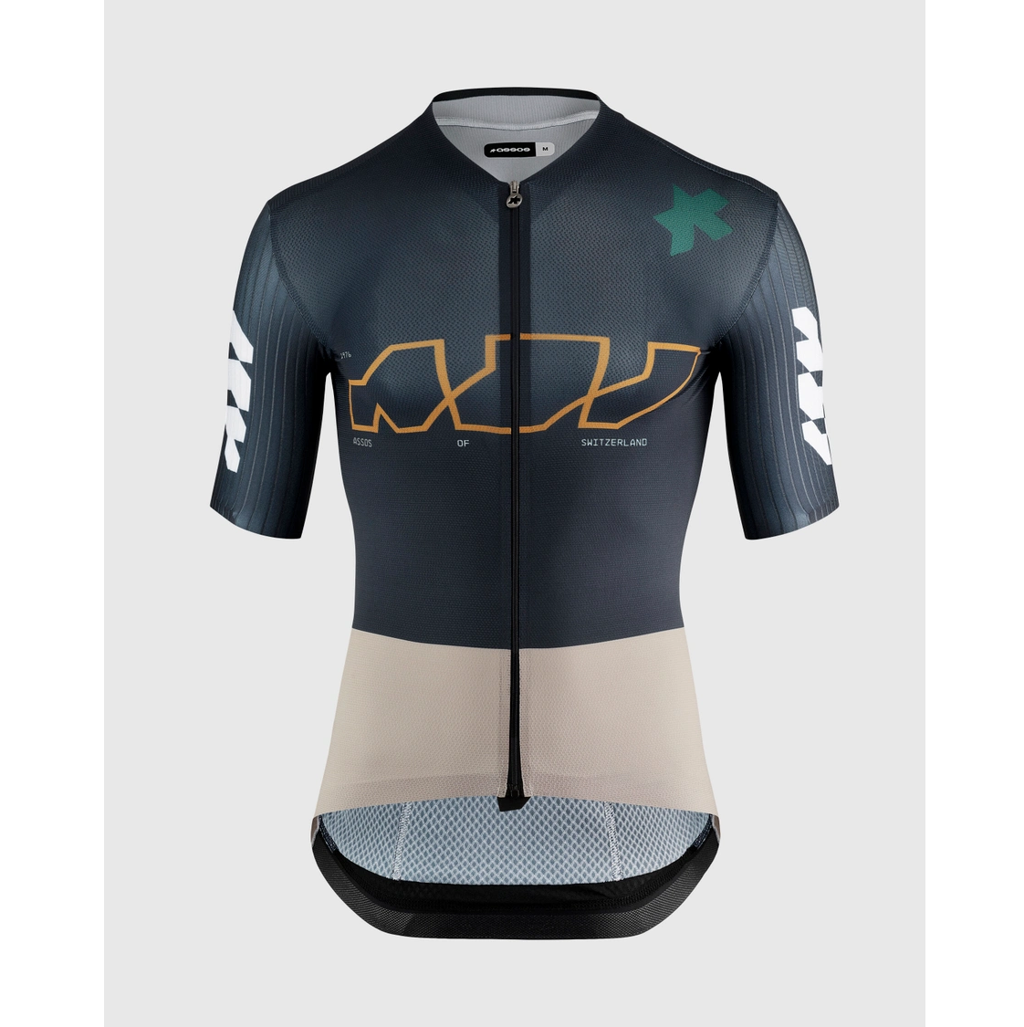 ASSOS EQUIPE RS S11 Something to say Kortärmad tröja Blå
