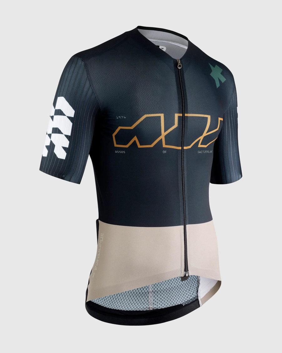 ASSOS EQUIPE RS S11 Something to say Kortärmad tröja Blå