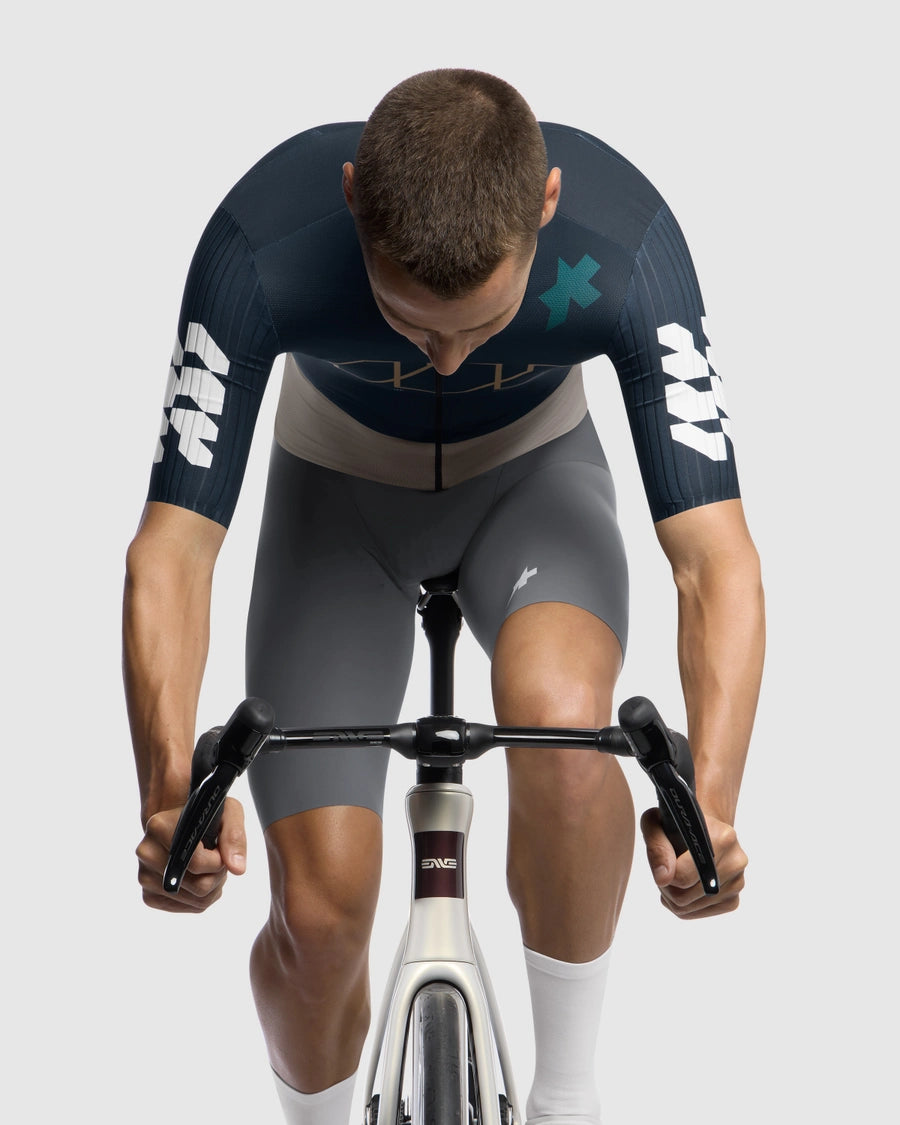 ASSOS EQUIPE RS S11 Something to say Kortärmad tröja Blå