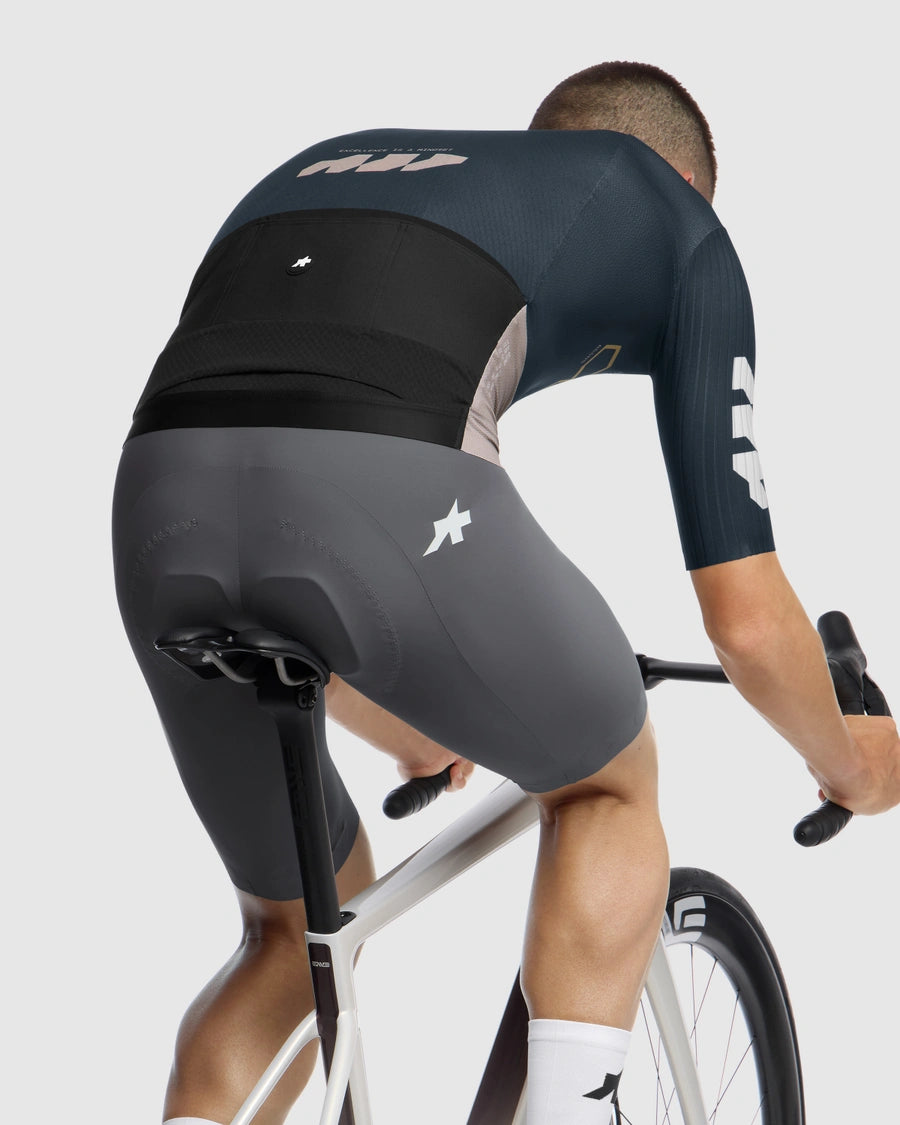 ASSOS EQUIPE RS S11 Something to say Kortärmad tröja Blå