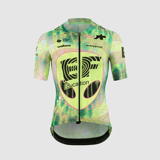 ASSOS MILLE GT EDUCATION FIRST GIRO Jersey Short Sleeve Black/Yellow