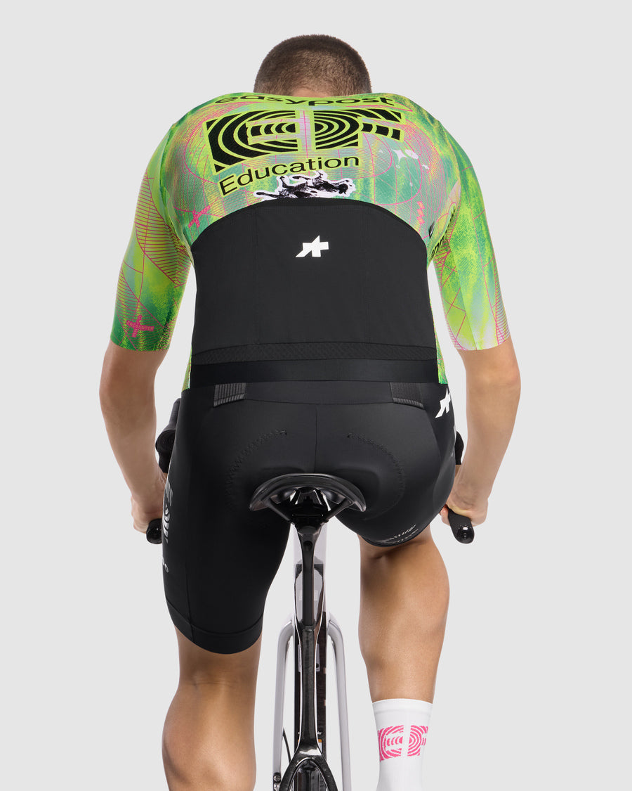 ASSOS MILLE GT EDUCATION FIRST GIRO Jersey Short Sleeve Black/Yellow