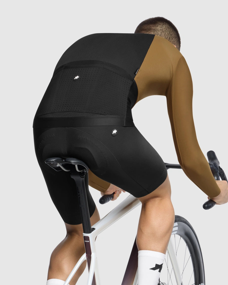 Tröja ASSOS EQUIPE R SPRING FALL S11 Långa Ärmar Jupiter Gold