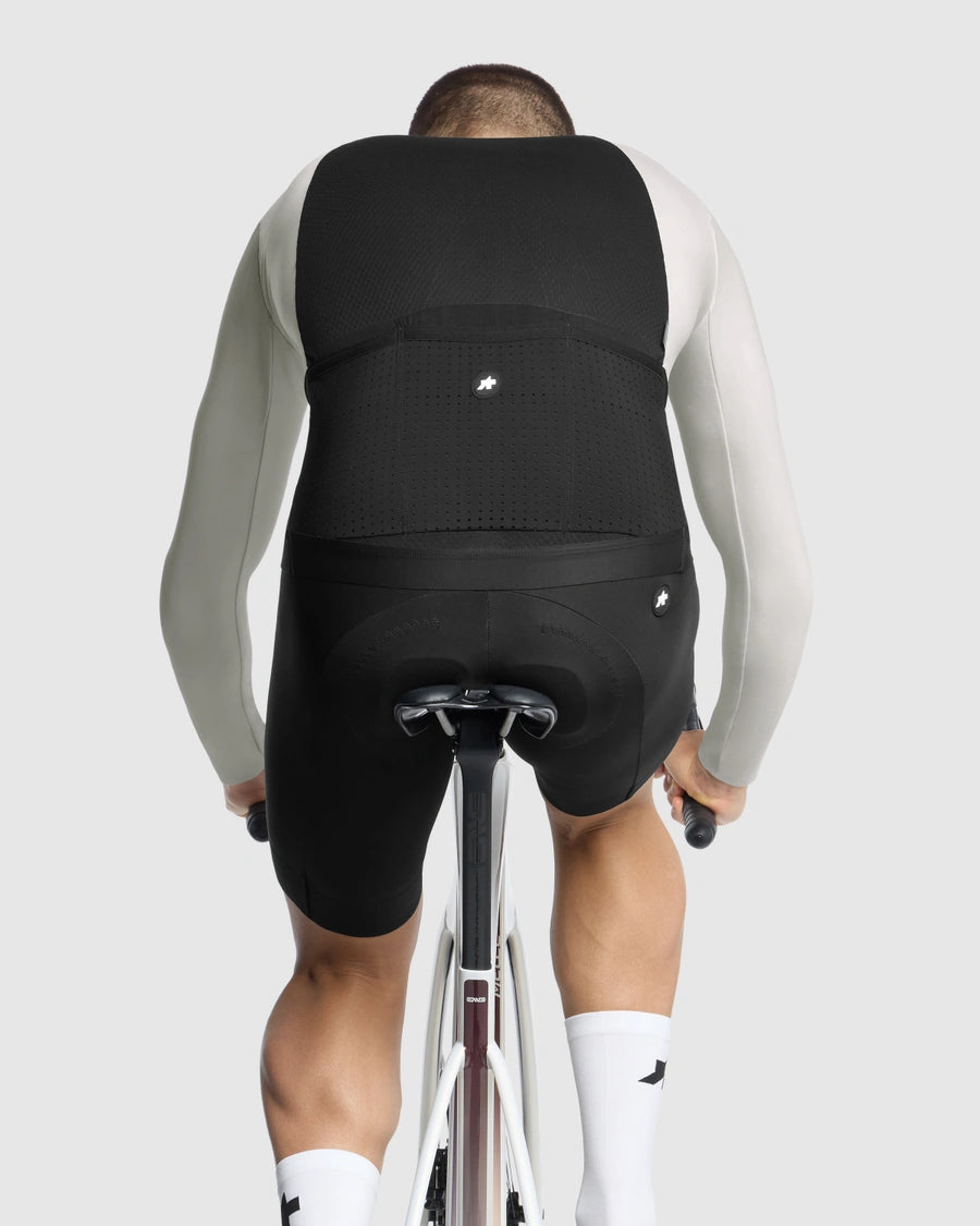 Tröja ASSOS EQUIPE R SPRING FALL S11 Långa ärmar Vit