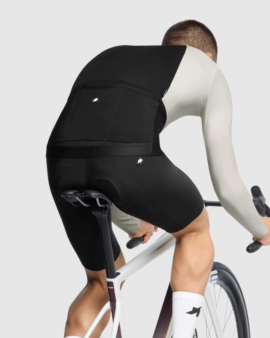 Tröja ASSOS EQUIPE R SPRING FALL S11 Långa ärmar Vit