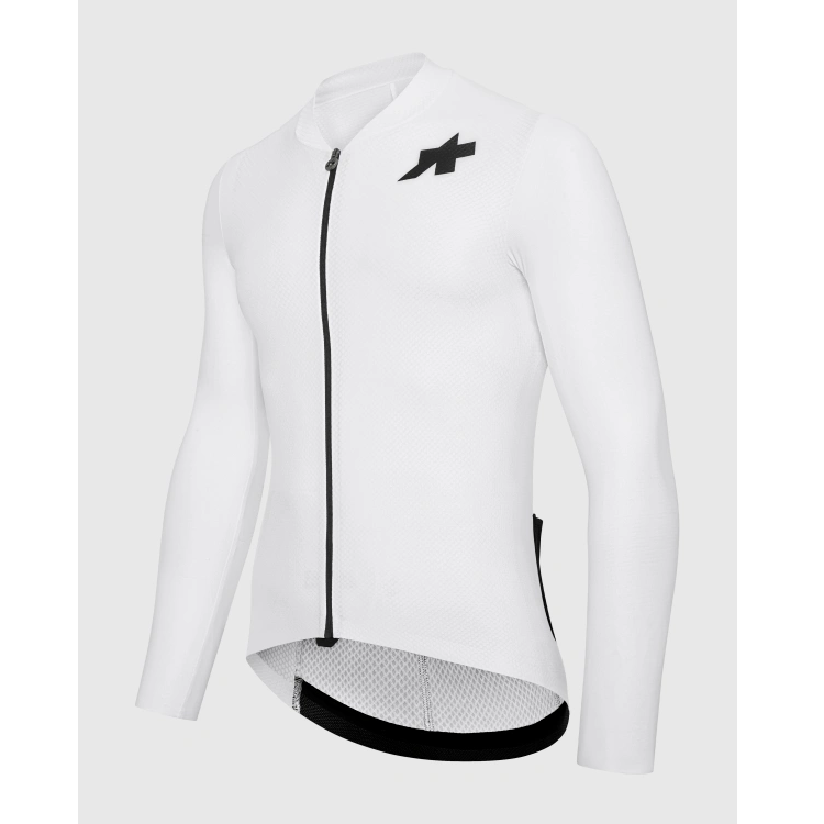 ASSOS MILLE GT S11 EVO Long Sleeve Jersey White