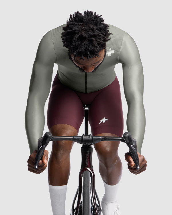 ASSOS MILLE GT S11 EVO Långärmad tröja Grön