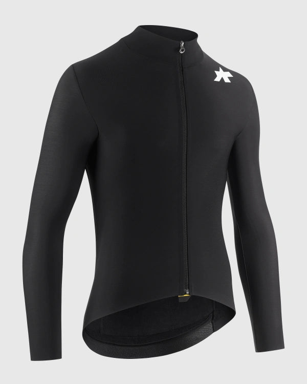 Cykeltroja ASSOS MILLE GT SPRING FALL S11 Lång Ärm Svart