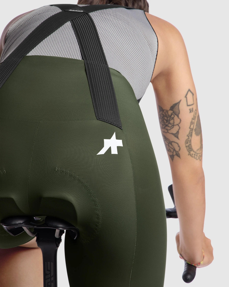 ASSOS UMA GT S11 Moss Green Bib Tight - Dam