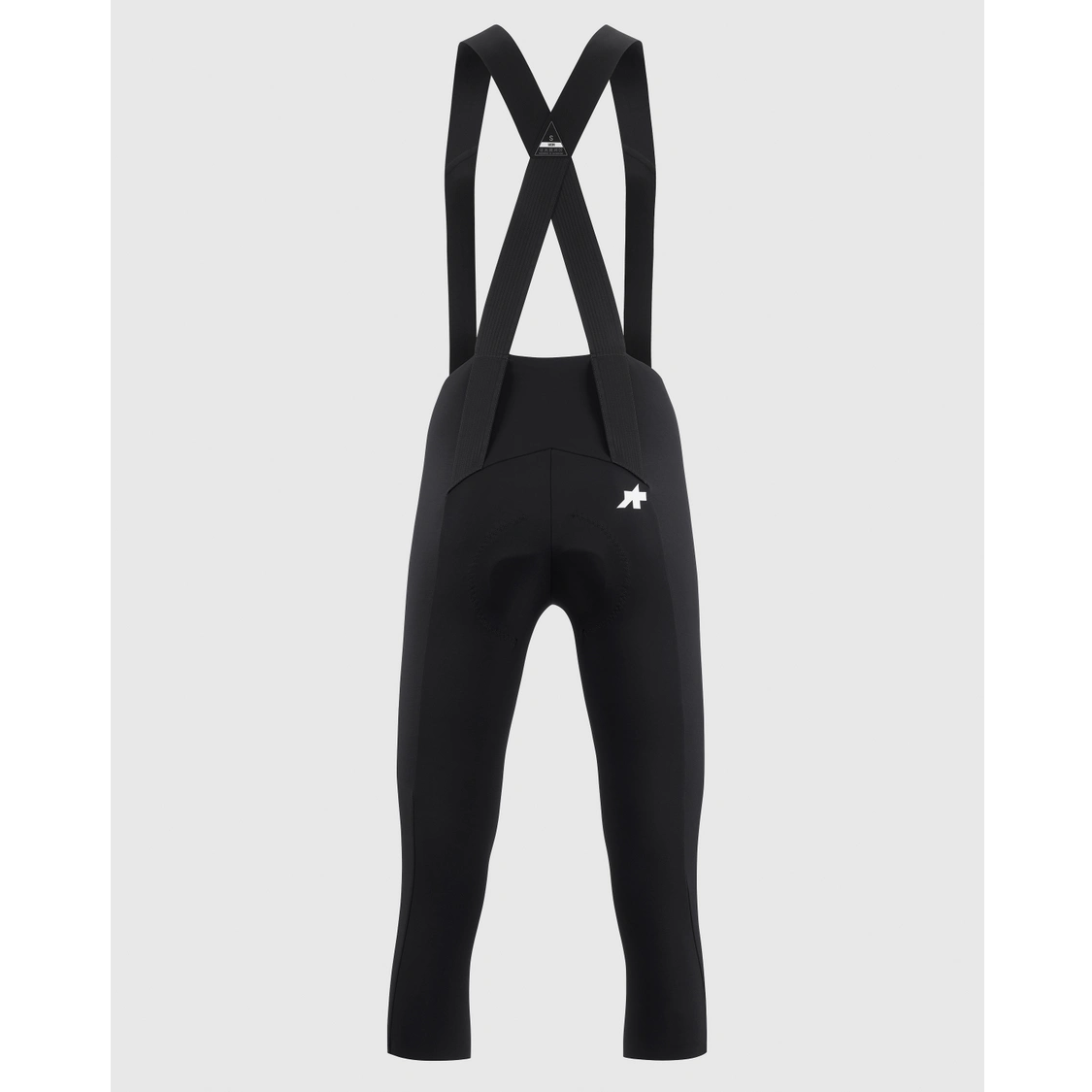 3/4-cykelbyxor med hängslen ASSOS MILLE GT SPRING FALL S11 Dam Svart