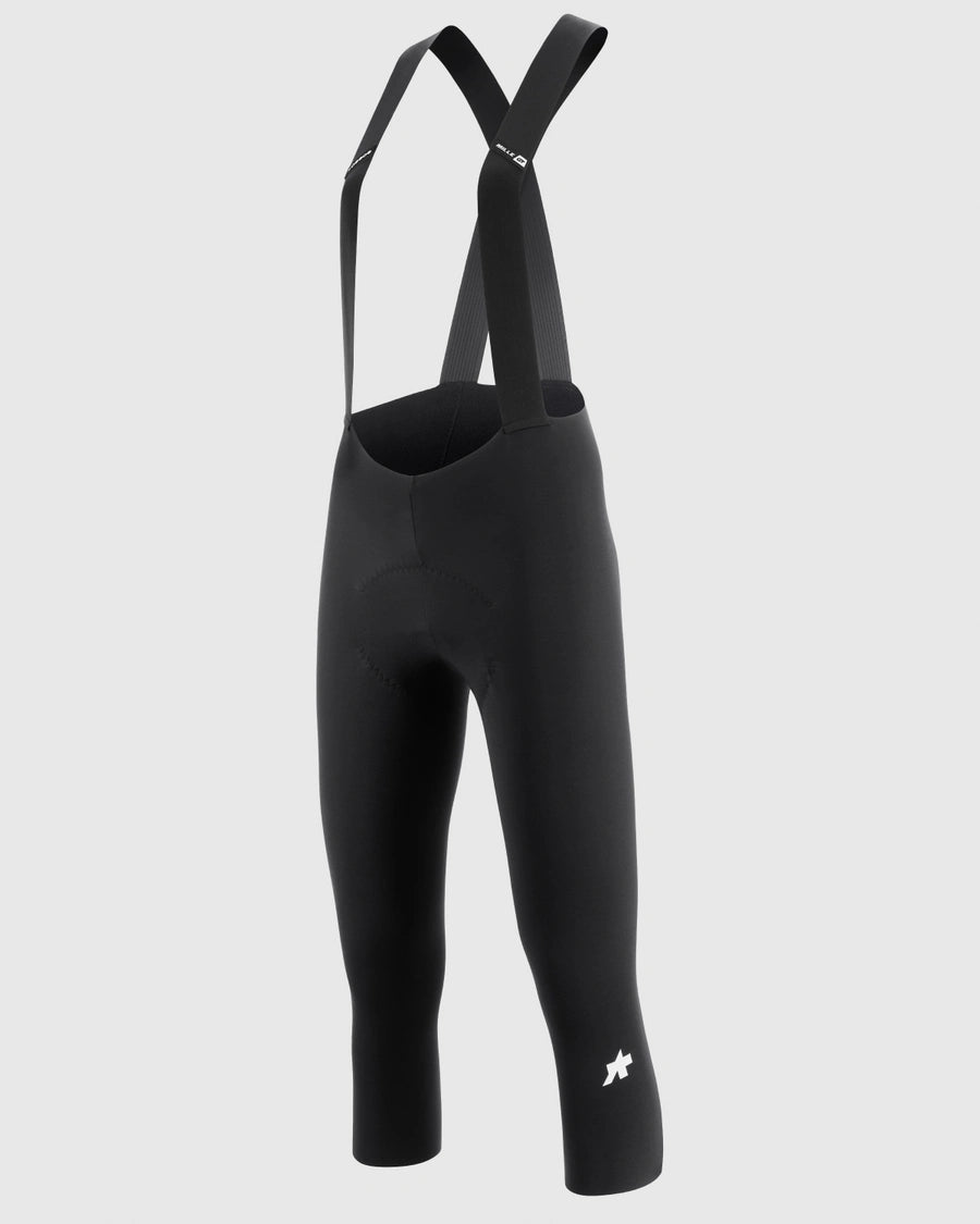 3/4-cykelbyxor med hängslen ASSOS MILLE GT SPRING FALL S11 Dam Svart