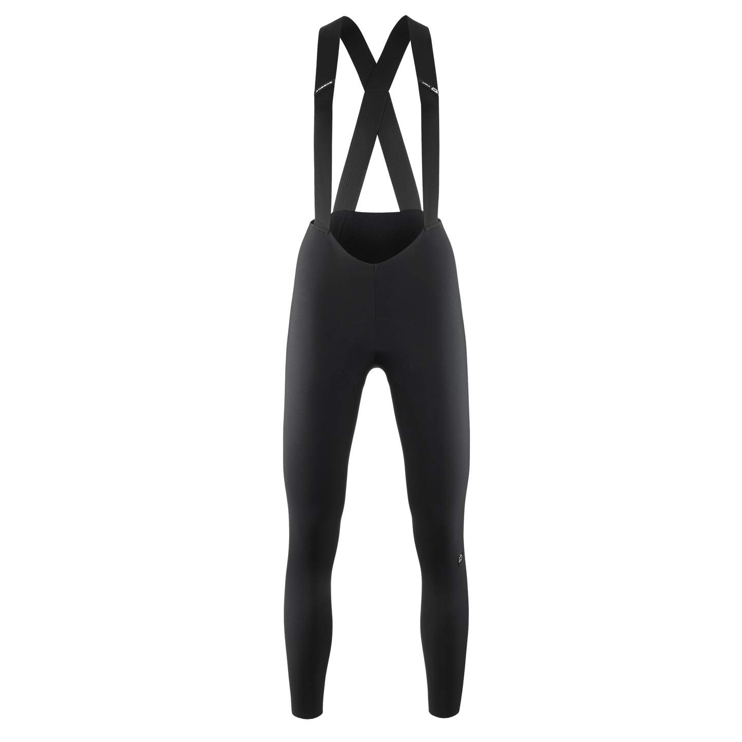 ASSOS UMA GT SPRING FALL S11 Långbyxor med bröstlappar, dam Svart