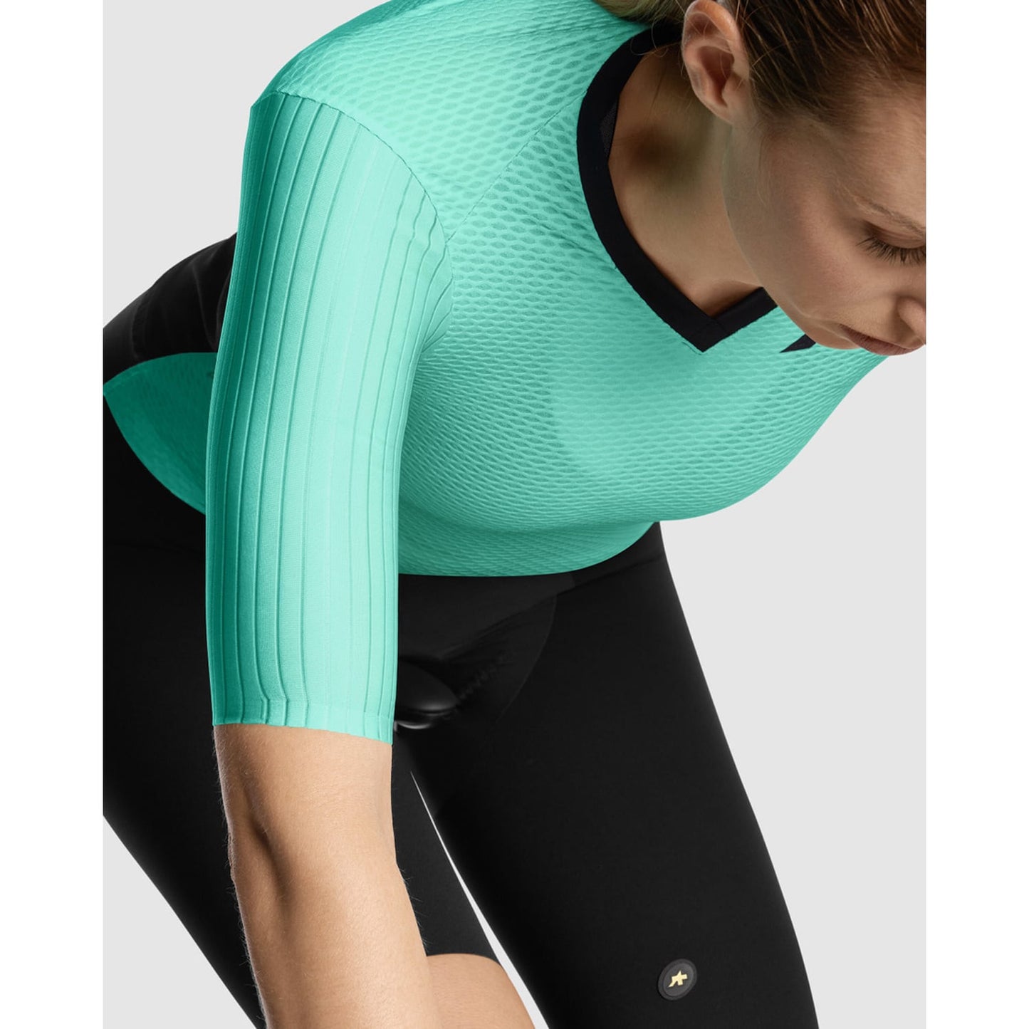 ASSOS DYORA RSV S11 Kortärmad Jersey för damer Grön