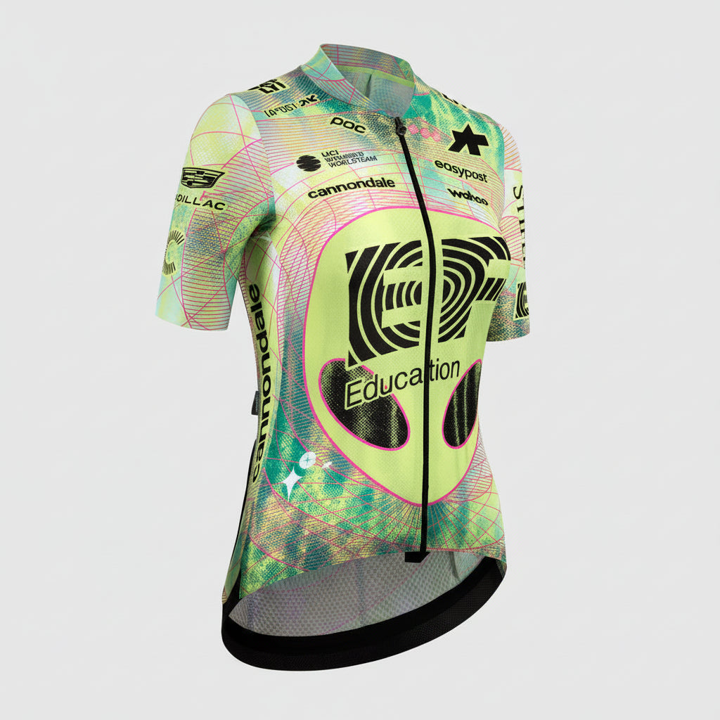 ASSOS UMA GT EDUCATION FIRST GIRO Jersey Kortärmad Svart/Gul