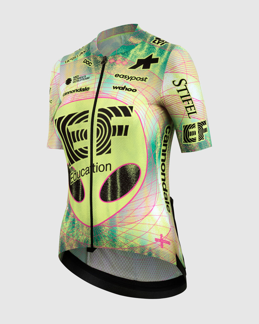 ASSOS UMA GT EDUCATION FIRST GIRO Jersey Kortärmad Svart/Gul