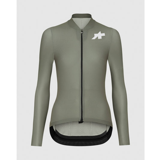 ASSOS UMA GT S11 EVO Women's Long Sleeve Jersey Green