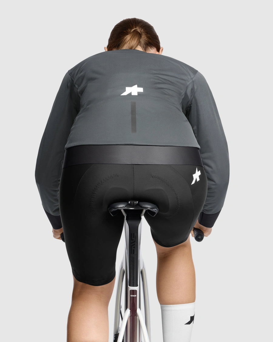 Jacka ASSOS EQUIPE R RAIN S11 Dam Grå