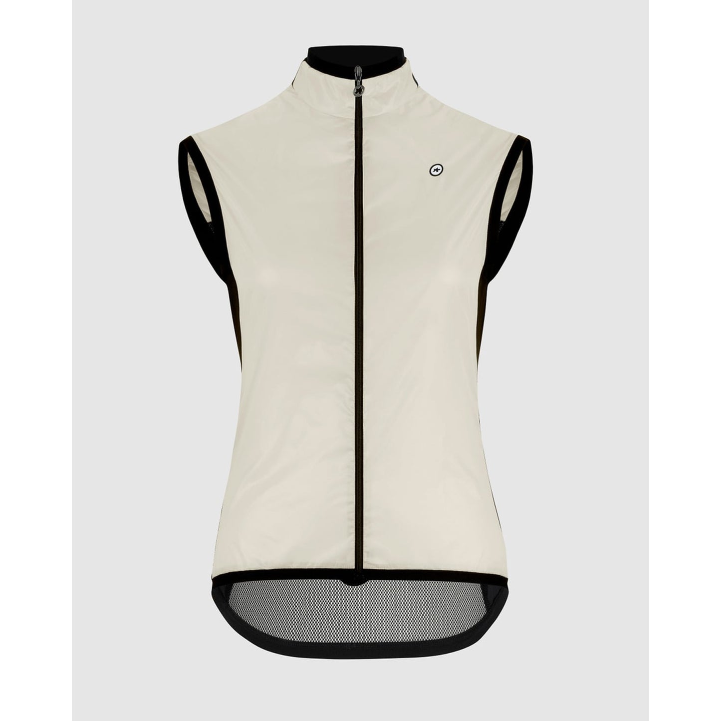 ASSOS UMA GT WIND C2 Beige Ärmlös jacka, dam