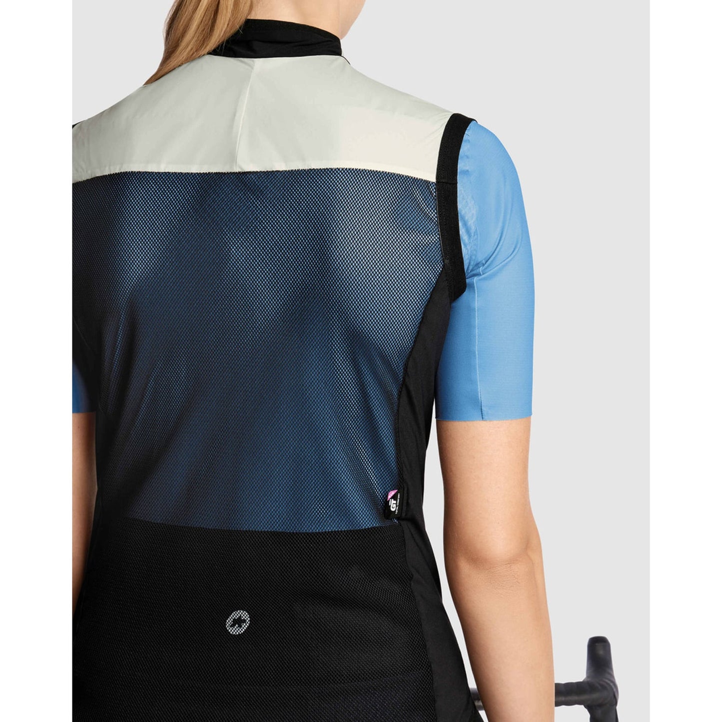 ASSOS UMA GT WIND C2 Beige Ärmlös jacka, dam