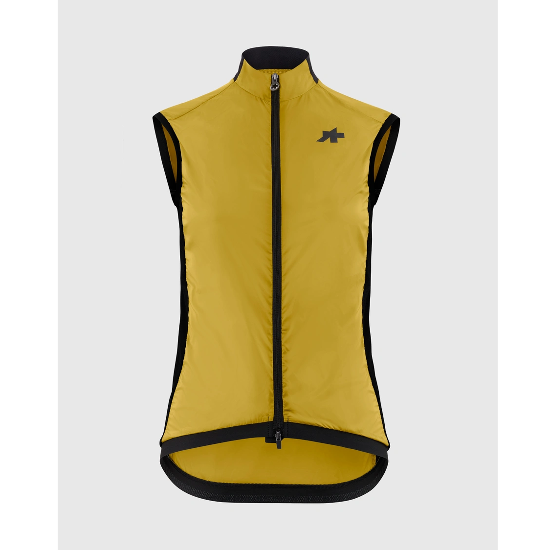 ASSOS UMA GT WIND S11 Guldgul ärmlös jacka för dam