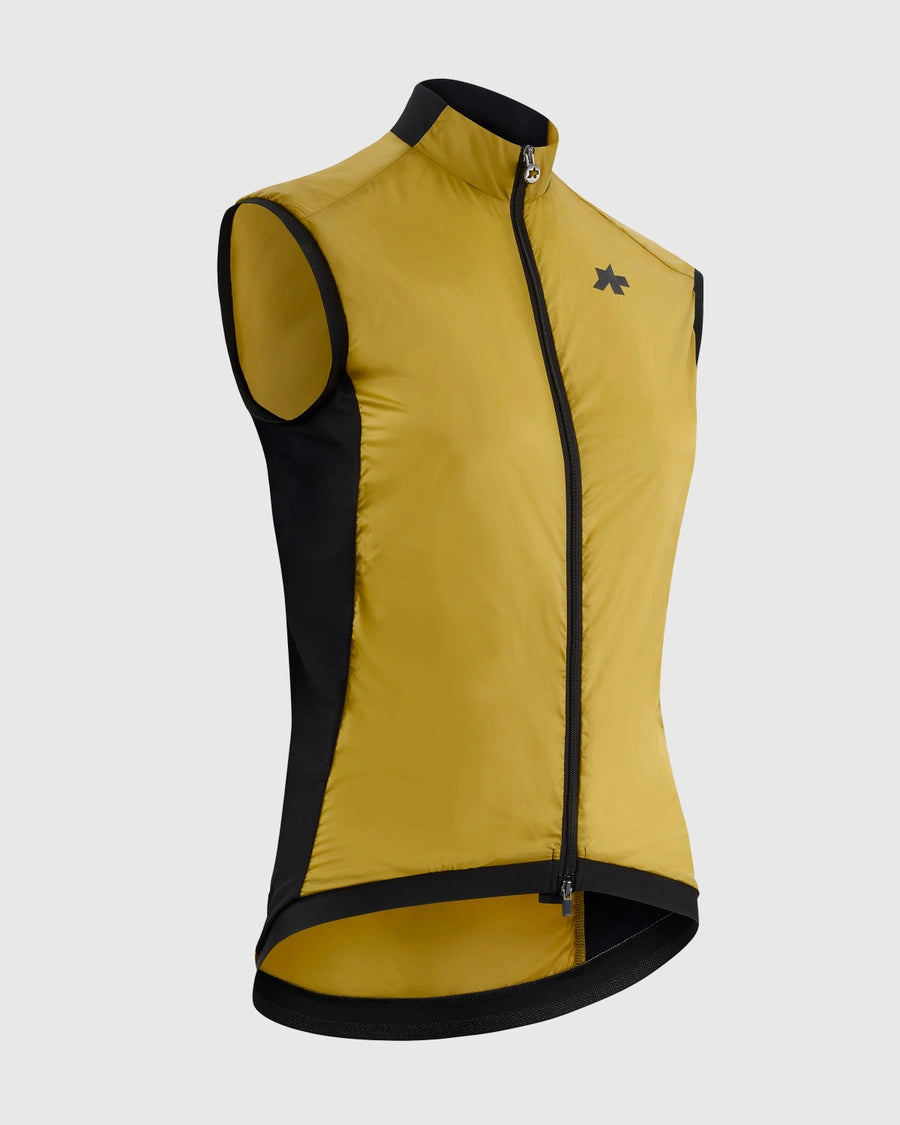 ASSOS UMA GT WIND S11 Guldgul ärmlös jacka för dam
