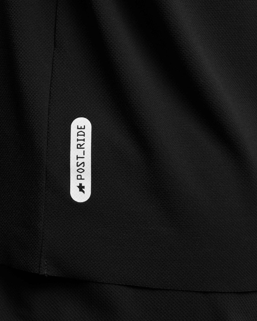 ASSOS TACTICA POST RIDE T5 Short Sleeve Jersey Black