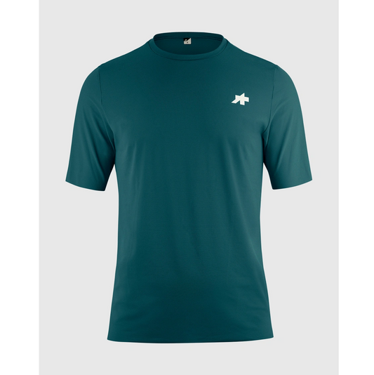 ASSOS TACTICA POST RIDE T5 Short Sleeve Deep Petrol Jersey