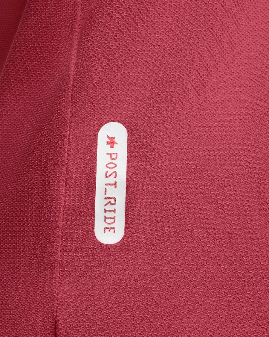 ASSOS TACTICA POST RIDE T5 Kortärmad Jersey Deep Berry