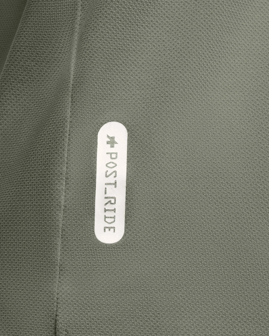 ASSOS TACTICA POST RIDE T5 Kortärmad Jersey Grön