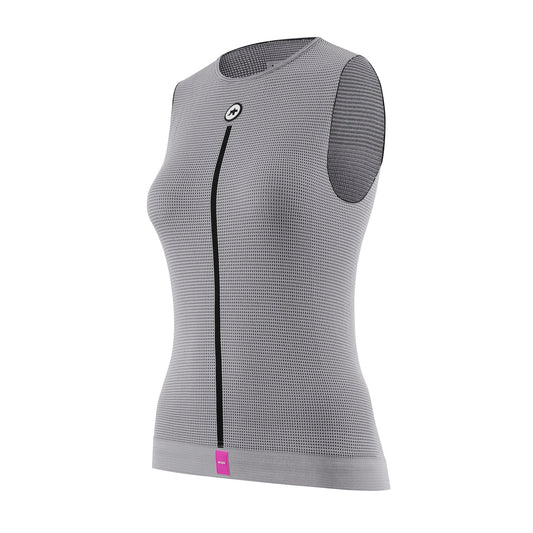 ASSOS NS SKIN LAYER P1 Ärmlösa underkläder för kvinnor Grå