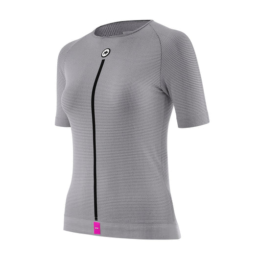 ASSOS NS SKIN LAYER P1 Kortärmade underkläder för kvinnor Grå
