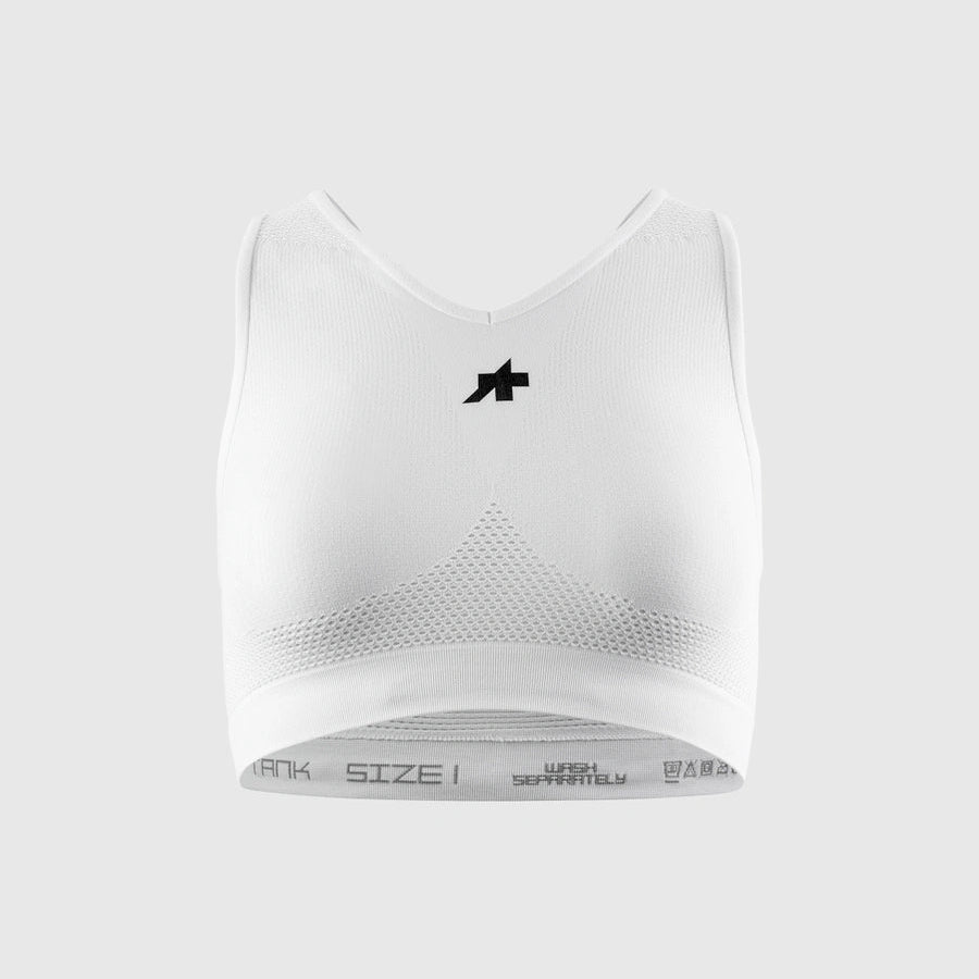 Women's bra ASSOS CROPPED P1 White