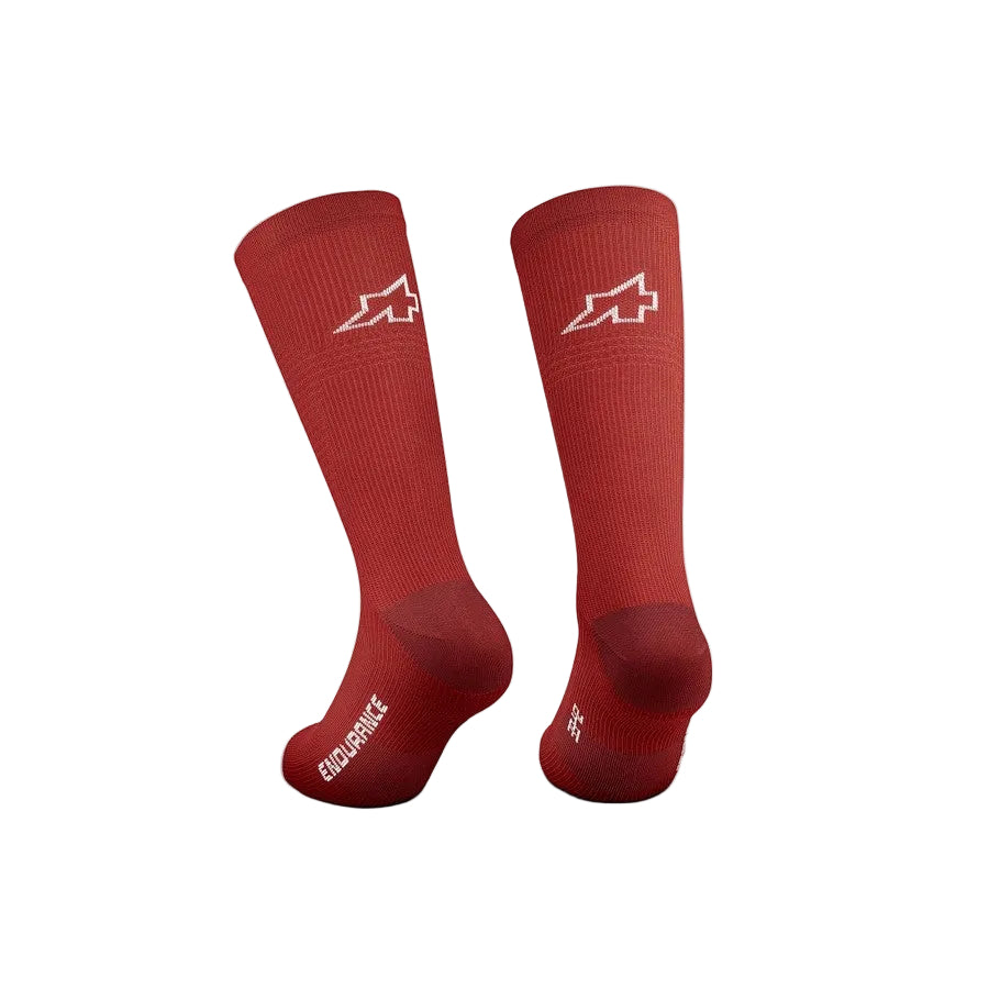 Strumpor ASSOS ENDURANCE S11 Röd