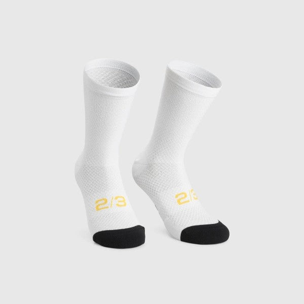 Strumpor ASSOS SPRING FALL P3 Vit