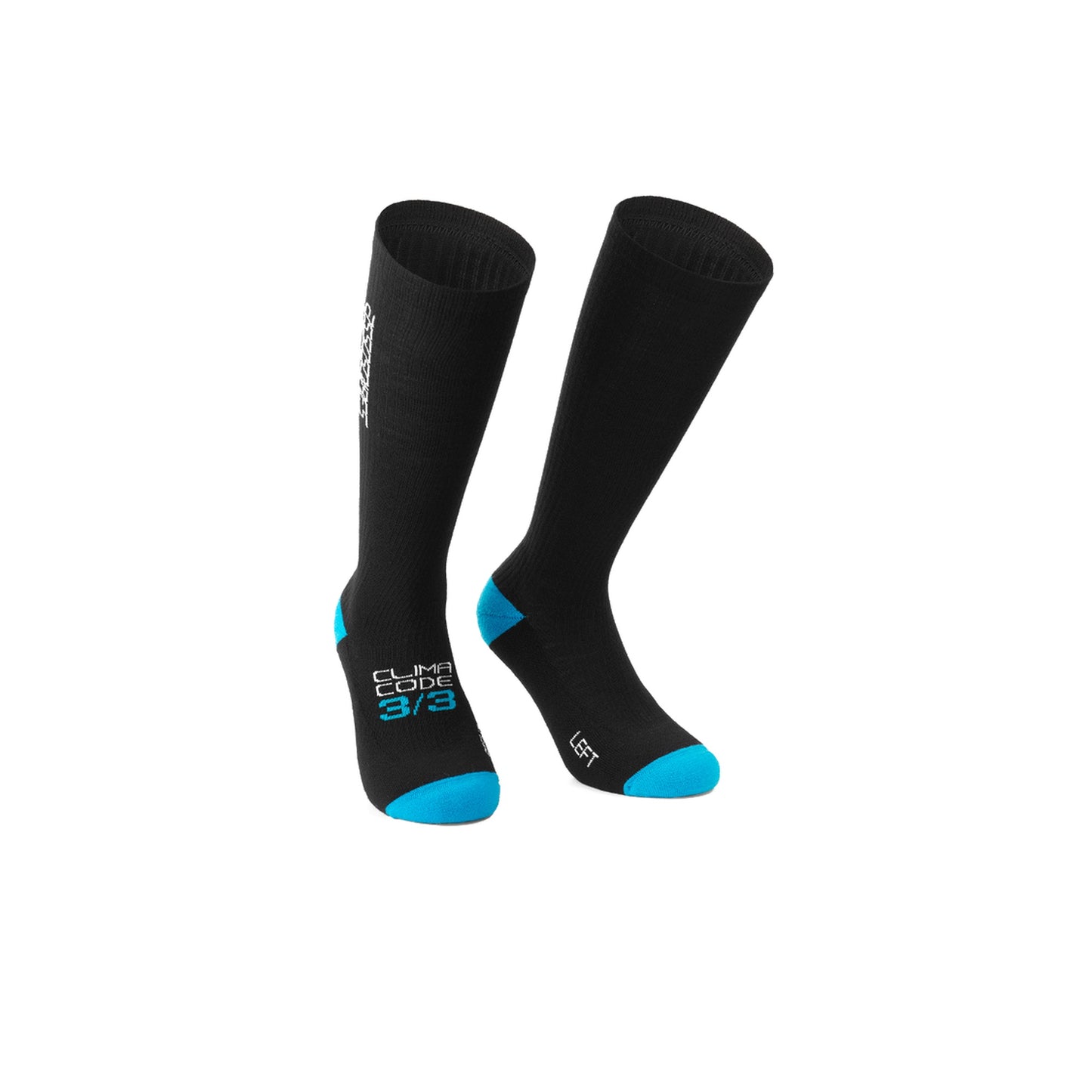 ASSOS ULTRAZ WINTER FUGU-strumpor, svarta